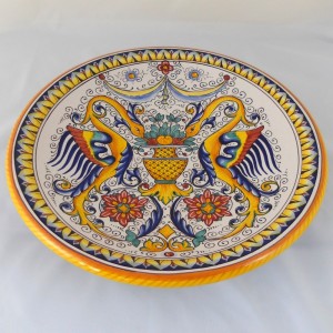 RAISED CENTERPIECE "UCCELLI RAFFAELLESCHI" FROM CM. 36