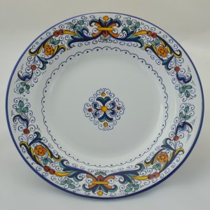 PIATTO DA TAVOLA FONDO “RICCO DERUTA” DA CM 24