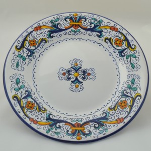 PIATTO DA TAVOLA PICCOLO &ldquo;RICCO DERUTA&rdquo; DA CM 22