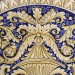 PLATE  “GIRALI FIORITI CON CESTO”  FROM CM 50