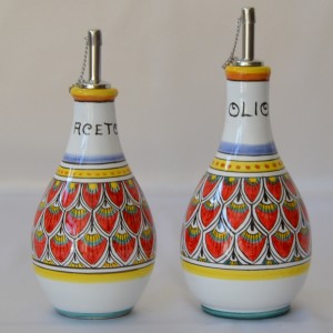 BOTTIGLIA OLIO  o ACETO “PENNE DI PAVONE”
