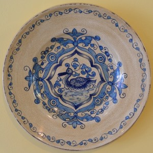 PIATTO DA PARETE ANTICO CM. 30