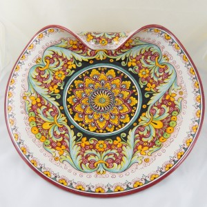 CENTERPIECE WITH CURLY &rdquo;GIRALI FIORITI&rdquo;  FROM CM. 50