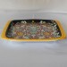 RECTANGULAR TRAY “FONDO ROSSO E NERO” CM. 40
