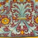 RECTANGULAR TRAY “FONDO ROSSO E NERO” CM. 40
