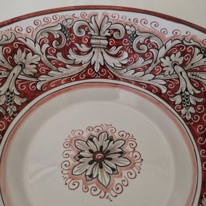 BOLO ALTO A FONDO ROSSO DA CM 29